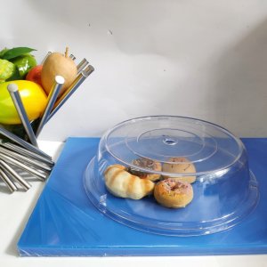 Nắp nhựa tròn chụp/đậy thực phẩm (có lỗ) nhiều size